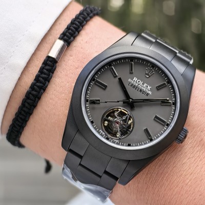 Label best sale noir rolex